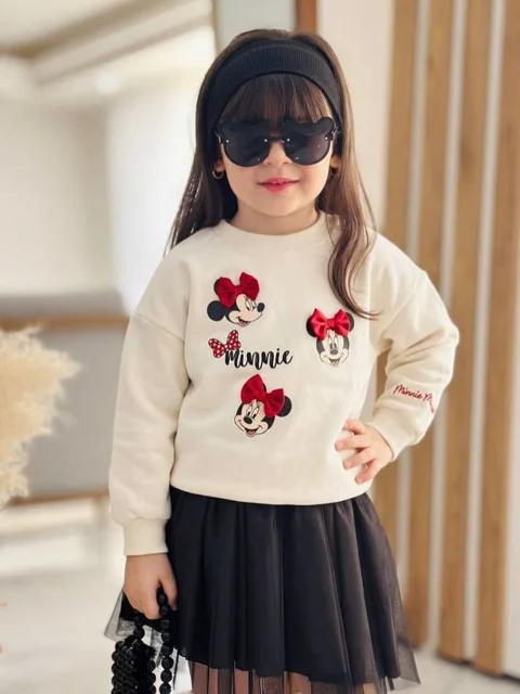 ست دورس و دامن مینی موس کد 2119