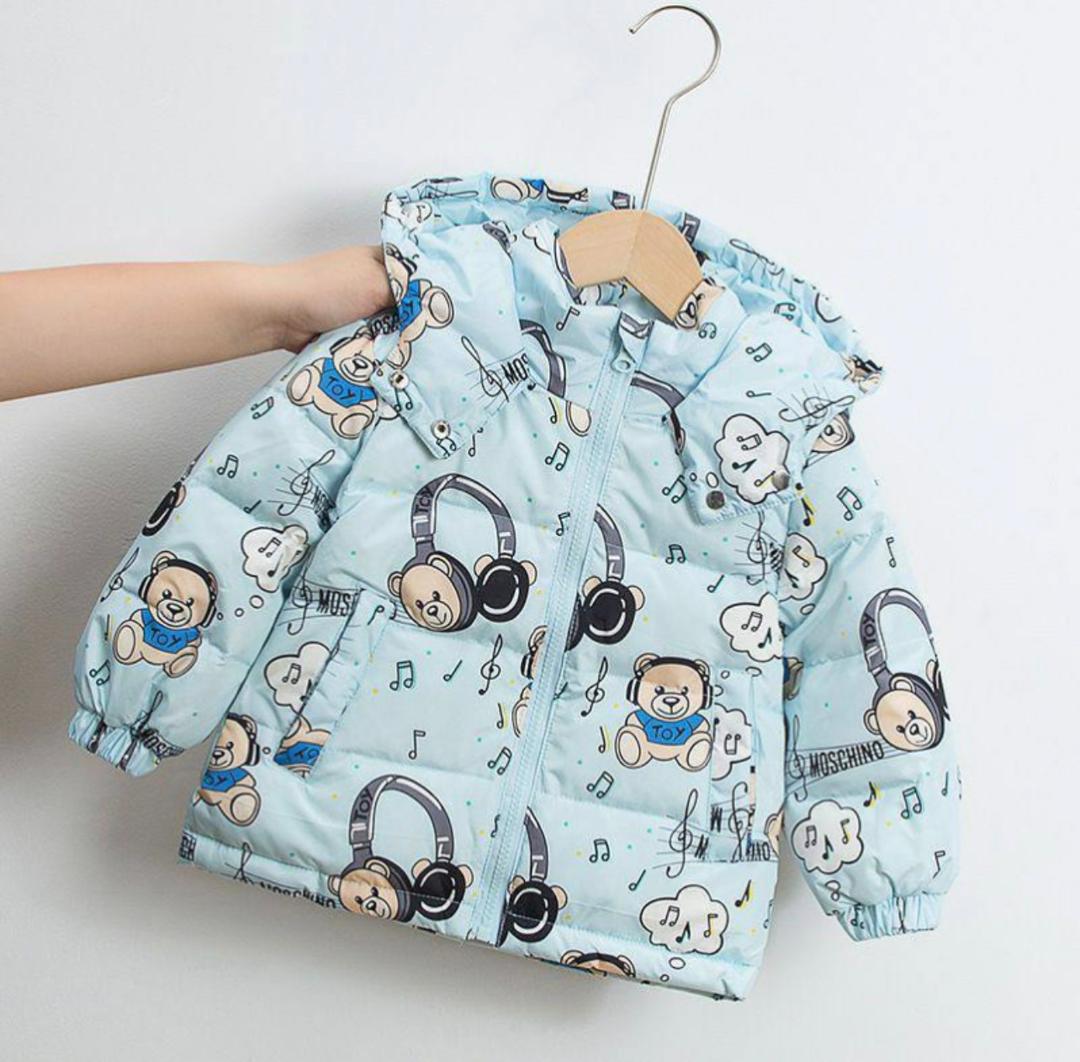 کاپشن وارداتی خرس موزیکی کد 2040