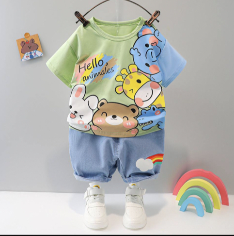 تيشرت و شلوارک وارداتى کد 2075