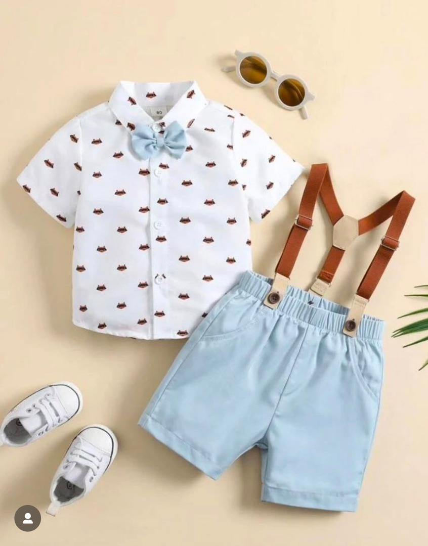 ست تیشرت و‌شلوارک‌ساسبندی کد 2003